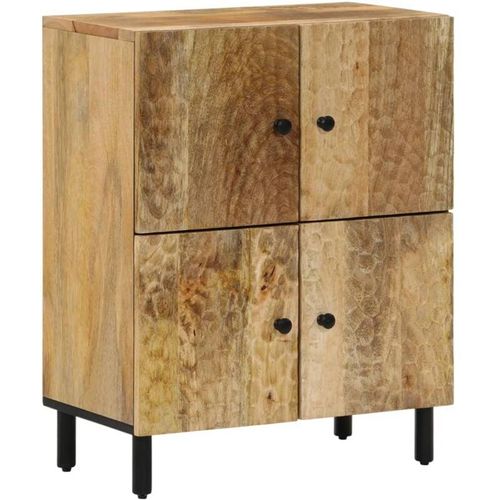 8720845423353 - Vidaxl - Beistellschrank 60x33x75 cm Massivholz Mango Braun