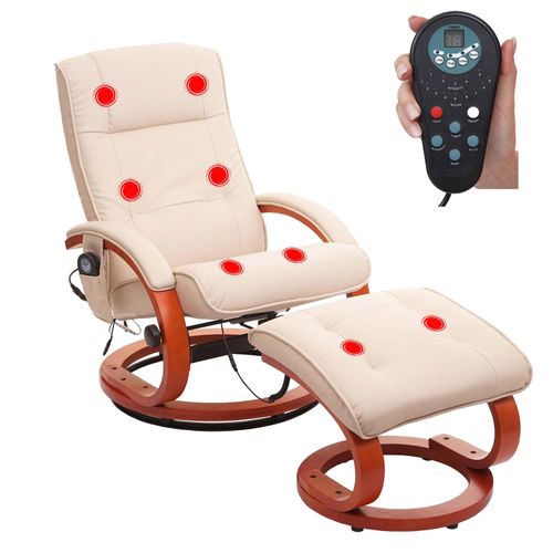 4057651067056 - Massage-Fernsehsessel Pescatori II Relaxsessel Massagesessel Massagefunktion ~ weiß creme 4057651067056 - Massage-Fernsehsessel Pescatori II Relaxsessel Massagesessel Massagefunktion ~ weiß creme