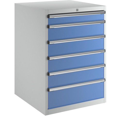 4061753044815 - eurokraft pro Schubladenschrank Höhe x Breite x Tiefe 1000 x 717 x 725 mm Schubladen 1 x 100 4 x 150 1 x 200 mm 4061753044815 - eurokraft pro Schubladenschrank Höhe x Breite x Tiefe 1000 x 717 x 725 mm Schubladen 1 x 100 4 x 150 1 x 200 mm