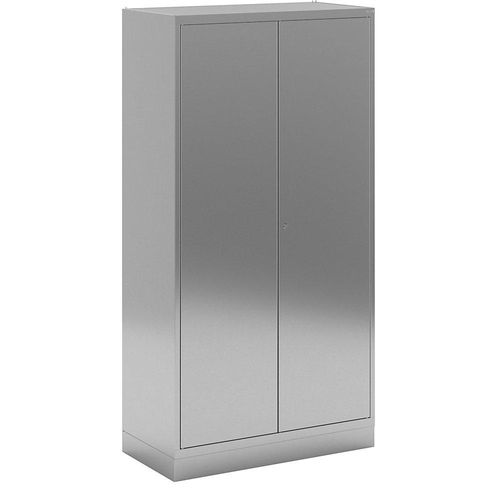 4021177027603 - eurokraft basic Edelstahl-Werkzeugschrank mit 4 Fachböden HxBxT 1950 x 1000 x 500 mm 4021177027603 - eurokraft basic Edelstahl-Werkzeugschrank mit 4 Fachböden HxBxT 1950 x 1000 x 500 mm