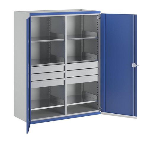 4014641089306 - Schwerlastschrank JUMBO mit Trennwand 6 Schubladen à 120 mm HxBxT 1950 x 1484 x 690 mm ANKE 4014641089306 - Schwerlastschrank JUMBO mit Trennwand 6 Schubladen à 120 mm HxBxT 1950 x 1484 x 690 mm ANKE