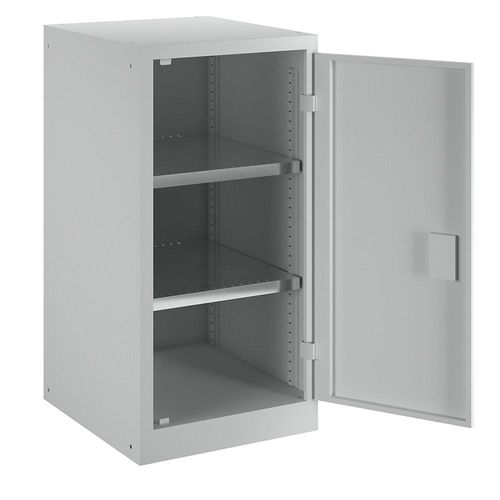 4047417509531 - LISTA Flügeltürenschrank 2 Fachböden Breite 500 mm lichtgrau 4047417509531 - LISTA Flügeltürenschrank 2 Fachböden Breite 500 mm lichtgrau