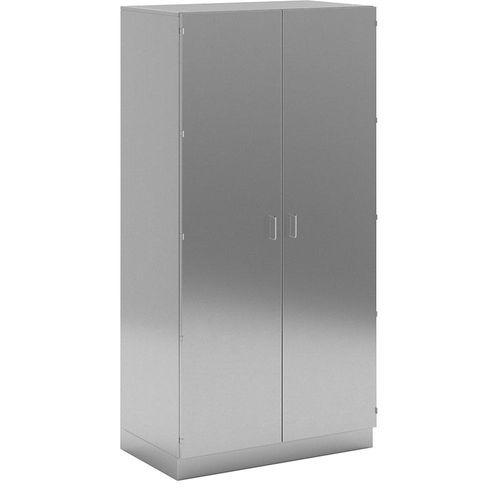 4021177029775 - Reinraum-Hochschrank aus Edelstahl 2 Flügeltür Breite 1000 mm
