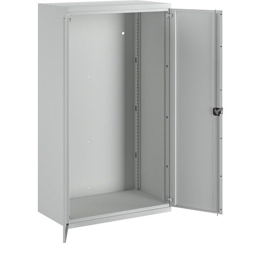4014641095246 - eurokraft pro Schwerlastschrank aus Stahl Leerschrank - individuell bestücken lichtgrau lichtgrau 4014641095246 - eurokraft pro Schwerlastschrank aus Stahl Leerschrank - individuell bestücken lichtgrau lichtgrau