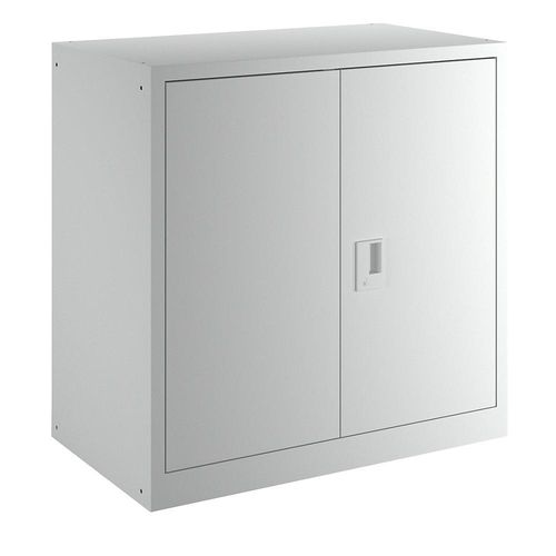 4047417509586 - LISTA Flügeltürenschrank 2 Fachböden Breite 1000 mm 1 Schublade lichtgrau 4047417509586 - LISTA Flügeltürenschrank 2 Fachböden Breite 1000 mm 1 Schublade lichtgrau