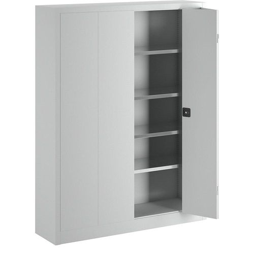 4055479003478 - Falttürenschrank Vollblechtüren 4 verzinkte Böden BxTxH 1500x400x1950 mm ral 7035 4055479003478 - Falttürenschrank Vollblechtüren 4 verzinkte Böden BxTxH 1500x400x1950 mm ral 7035