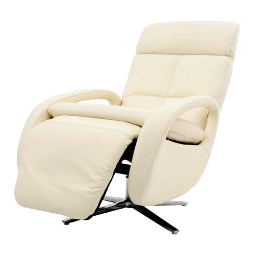 4057651829173 - Relaxsessel MCW-L11 Design Fernsehsessel TV-Sessel Liegesessel Liegefunktion drehbar Voll-Leder ~ creme-weiß 4057651829173 - Relaxsessel MCW-L11 Design Fernsehsessel TV-Sessel Liegesessel Liegefunktion drehbar Voll-Leder ~ creme-weiß
