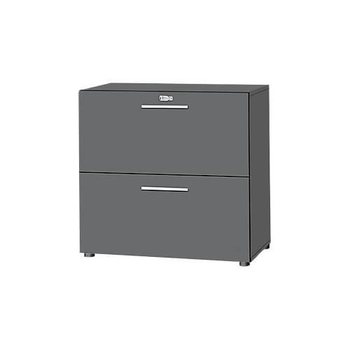 4250510813089 - Schäfer Shop Select Hängeregistraturschrank SET UP 2 HR-Schübe abschließbar B 800 x T 420 x H 788 mm graphit graphit 4250510813089 - Schäfer Shop Select Hängeregistraturschrank SET UP 2 HR-Schübe abschließbar B 800 x T 420 x H 788 mm graphit graphit