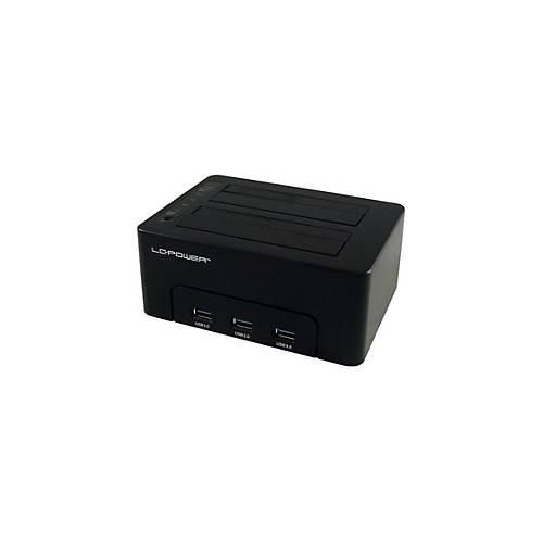 4260070120282 - LC-Power LC-DOCK-U3-HUB Speicherlaufwerk-Docking-Station USB 4260070120282 - LC-Power LC-DOCK-U3-HUB Speicherlaufwerk-Docking-Station USB