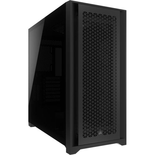 0840006671398 - CORSAIR PC-Gehäuse 5000D AIRFLOW CORE Tempered Glass Mid-Tower Black Computergehäuse schwarz Computer-Gehäuse