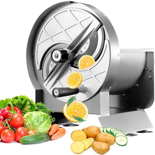 7295824463862 - EjLife Manuelle Gemüseschneidemaschine Kommerzielles Manuelles Schneidewerkzeug 001–047 Zoll Verstellbarer Obstschneider Zwiebelschneider