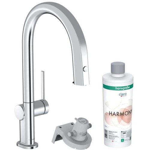 4059625391082 - Aqittura M91 Küchenmischer Starter Set FilterSystem 210 ausziehbar bis 76cm 1jet sBox 76800 Farbe Chrom - 76800000 - Hansgrohe