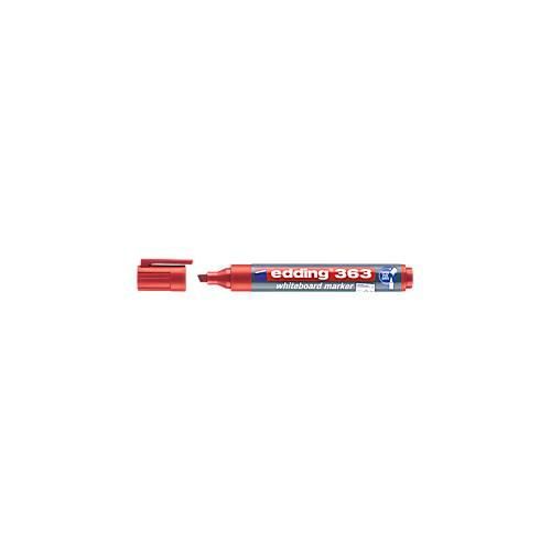 4004764063314 - edding Whiteboard Marker 363 Keilspitze 10 Stück rot 4004764063314 - edding Whiteboard Marker 363 Keilspitze 10 Stück rot