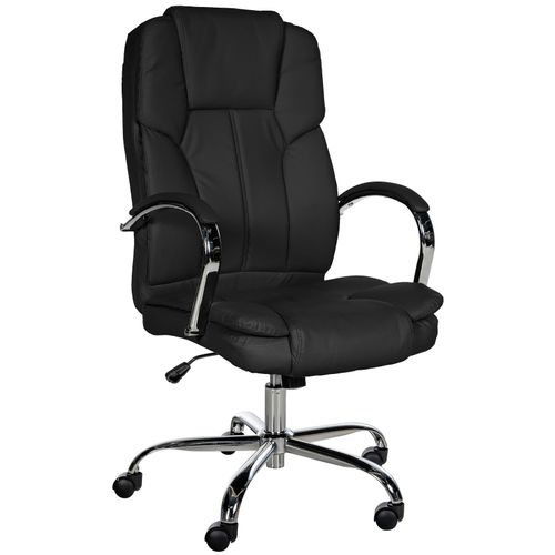 4250420281367 - Ergonomischer Bürostuhl BIG Xanthos I XXL Komfort Mit Wippfunktion Und Armlehnen I Verstellbar Mit Kunstleder-Bezug Belastbar bis 210 kg