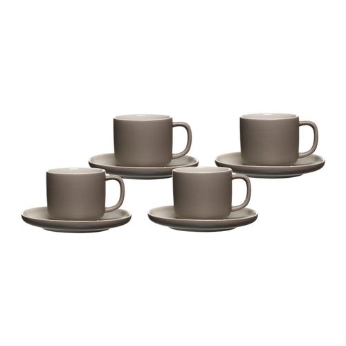 4260762061947 - Kaffeetassen mit Untertassen Jasper 240 ml 4er Set 4260762061947 - Kaffeetassen mit Untertassen Jasper 240 ml 4er Set