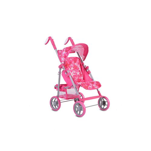 3800146267582 - Puppenwagen Stars 9351 faltbar Rückenlehne und Schiebegriffe verstellbar pink 3800146267582 - Puppenwagen Stars 9351 faltbar Rückenlehne und Schiebegriffe verstellbar pink