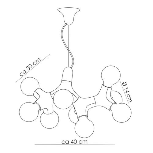 4251908500604 - next DNA 012 - Designer-Pendelleuchte chrom