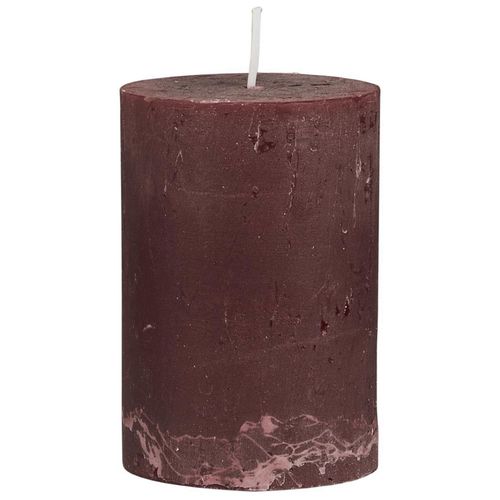 5709898371562 - Rustikale Kerze Stumpenkerze Höhe 10 Ø 68 cm rot 5709898371562 - Rustikale Kerze Stumpenkerze Höhe 10 Ø 68 cm rot