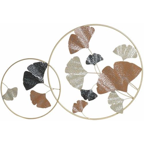 8424001934751 - Dkd Home Decor - Metallwanddekoration 1035x7x67 Terrakotta Blatt Metallmaterial mehrfarbige Farbfamilienfamilien Dekorationen Details