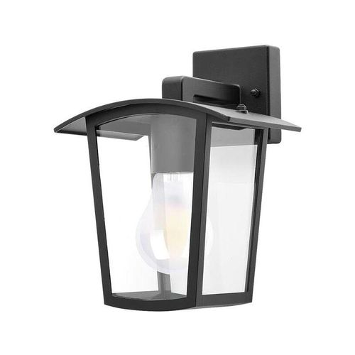 5998250371276 - 7127 Wandleuchte TAVERNA schwarz transparent E27 1x max15W IP54 B17cm H23cm