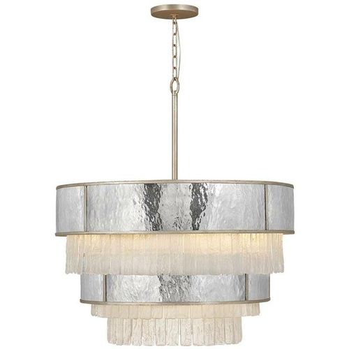 5024005628118 - Elstead - Lighting QN-REVERIE-12P-CPG quintiesse Hängeleuchte Reverie E14 12x40W Edelstahl Champagner Gold & Kristall H995cm-4094cm Ø813cm