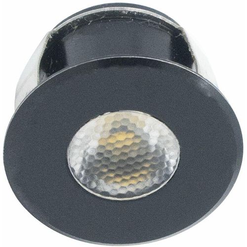 9002843450920 - Siro - Led Einbaustrahler SL-Mono Mini08 ansteuer- und dimmbar 3000K warmweiß schwarz matt 24 v dc