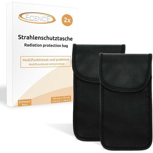 4260545437327 - Ecence - 2x rfid Strahlenschutz-Tasche Handy Schutzhülle No-Signal Funk Stop Smartphone