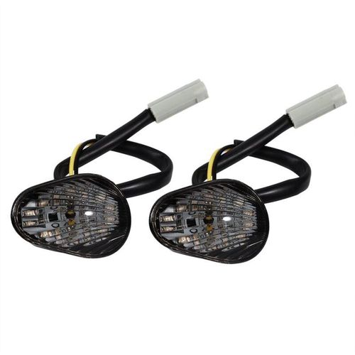 7084169035793 - Ejlife - LED-Blinker 1 Paar bernsteinfarben für yzf R1 R6 R6S (rauchfarben)