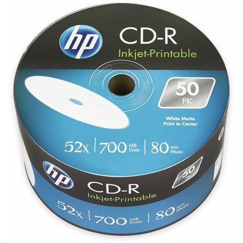 4710212142233 - Hewlett Packard - hp cd-r 80Min 700MB 52x Bulk-Pack 50 CDs bedruckbar