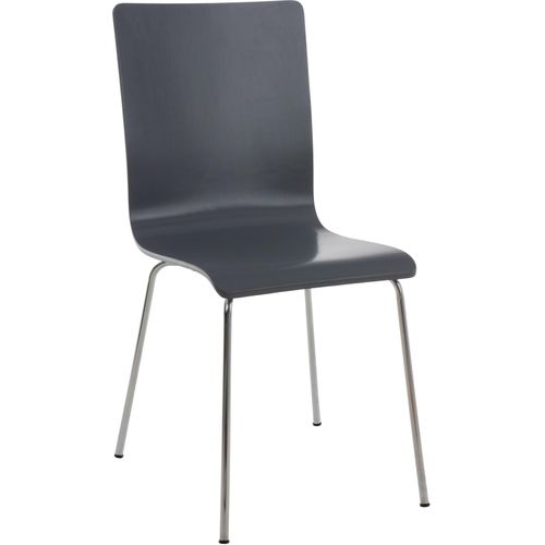 4251152625191 - Besucherstuhl Pepe I Ergonomisch Geformter Lehnstuhl Mit Holzsitz I Stabiles Metallgestell I Komfort Und Stil Mit Robuster Konstruktion