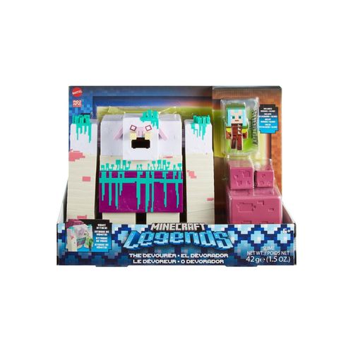 0194735136728 - Minecraft - Legends The Devourer & Ranger Action Figures 8cm