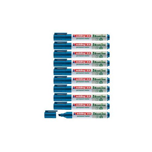 4004764918034 - 22 EcoLine Permanentmarker blau 10 - 50 mm 4004764918034 10 Stück