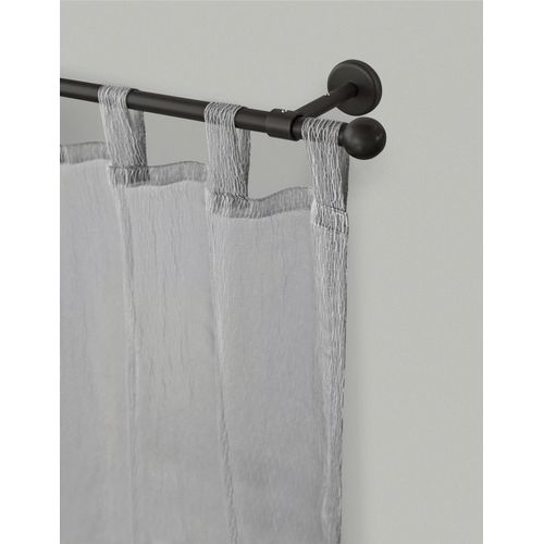 9002777180542 - Gardinenstange GARESA BOLTI Gardinenstangen Gr L 330 cm Ø 16 mm 1 läufig schwarz Kinder Gardinenstangen für Vorhanggarnitur verlängerbar Wandmontage ohne Ringe