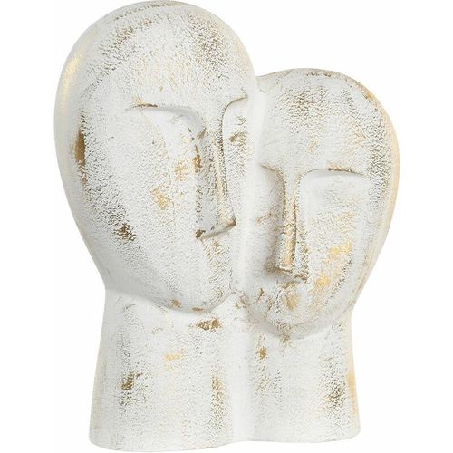 8424002044770 - Dkd Home Decor - Aluminium -Figur 23x10x30 Weiße Gesichter Aluminiummaterial mehrfarbige Farbfamilien -Figuren Détails Details