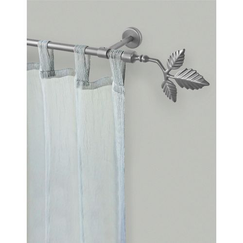 9002777211376 - Gardinenstange GARESA SHEET Gardinenstangen Gr L 370 cm Ø 16 mm 1 läufig silberfarben (mattchromfarben) Kinder Gardinenstangen für Vorhanggarnitur verlängerbar Knopf mit Blätter ohne Ringe 9002777211376 - Gardinenstange GARESA SHEET Gardinenstangen Gr L 370 cm Ø 16 mm 1 läufig silberfarben (mattchromfarben) Kinder Gardinenstangen für Vorhanggarnitur verlängerbar Knopf mit Blätter ohne Ringe