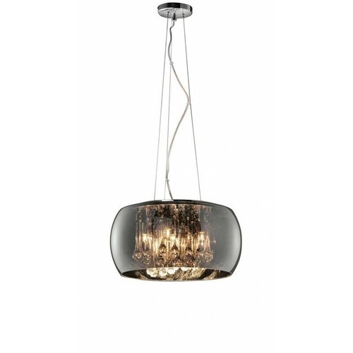 8055303632726 - Iperbriko - Steam Suspension Chromglas und Anhänger Ø40 cm Trio Lighting