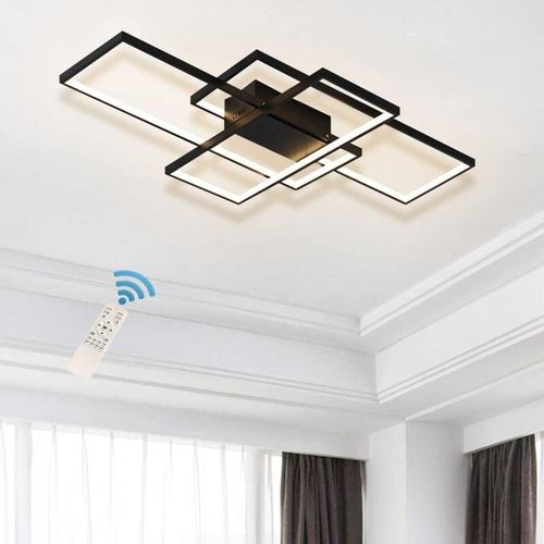 0751717719852 - Ganeed - Dimmbare Deckenleuchte3 Quadrate Moderne led Deckenleuchten mit FernbedienungKreatives Design 50W Acryl Unterputz Deckenlampe Kronleuchter 0751717719852 - Ganeed - Dimmbare Deckenleuchte3 Quadrate Moderne led Deckenleuchten mit FernbedienungKreatives Design 50W Acryl Unterputz Deckenlampe Kronleuchter