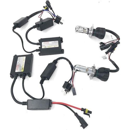 0793579950738 - Planet Shop - Xenon Slim Lampen Kit Hid Lampen H4-3 6000K Weiß 35W Auto Ice