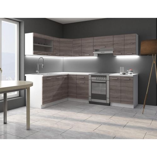 4260304593745 - Eckküche Küche Dave 170x250 cm Küchenzeile Küchenblock Winkelküche Sonoma Eiche 4260304593745 - Eckküche Küche Dave 170x250 cm Küchenzeile Küchenblock Winkelküche Sonoma Eiche