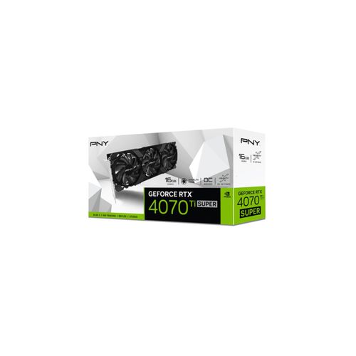 0751492786391 - PNY Grafikkarte Nvidia GeForce RTX 4070 Ti Super VERTO OC Triple FAN 16 GB GDDR6X-RAM PCIe x16 HDMI® DisplayPort