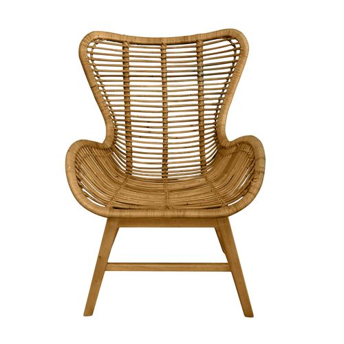 4059865164965 - Sessel Rattan natur Relaxchair Relaxsessel Wohnzimmerstuhl Teakholz Stuhl 4059865164965 - Sessel Rattan natur Relaxchair Relaxsessel Wohnzimmerstuhl Teakholz Stuhl