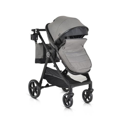 3800146236182 - Kinderwagen 2 in 1 Tokyo 22 kg umbaubar Wickeltasche Stoßdämpfer klappbar grau 3800146236182 - Kinderwagen 2 in 1 Tokyo 22 kg umbaubar Wickeltasche Stoßdämpfer klappbar grau