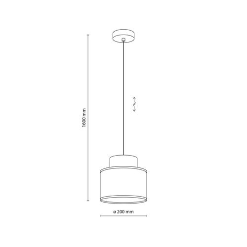 5901780531393 - Hängeleuchte Duo Juteschirm rostbraun naturbraun Ø 20 cm