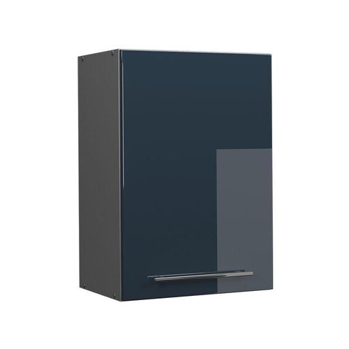 4066731406623 - Hängeschrank Fame-Line Anthrazit Dunkelblau Hochglanz 50 cm