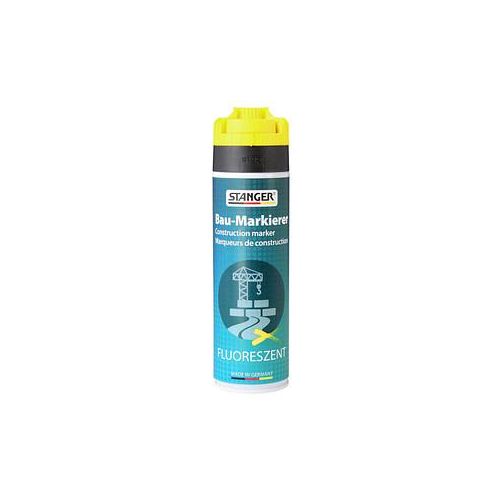 4011886041090 - Bau-Markierer Markierungsspray neongelb 5000 ml 4011886041090 STANGER 500 Milliliter