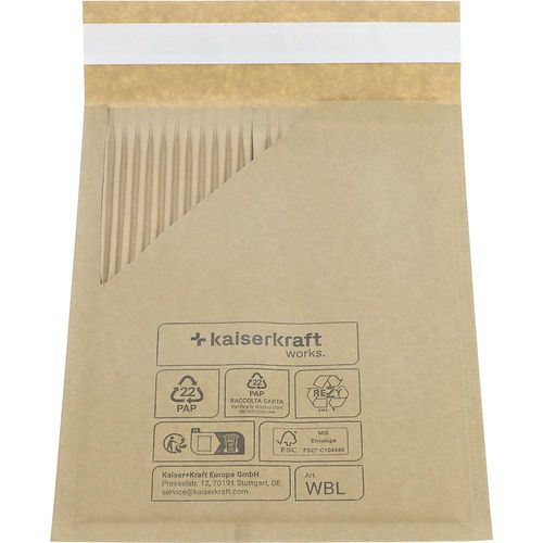 8055510131159 - terra Versandtasche Wavebag™ Light terra aus Papier VE 100 Stk Innen-LxB 150 x 2075 mm ab 10 VE