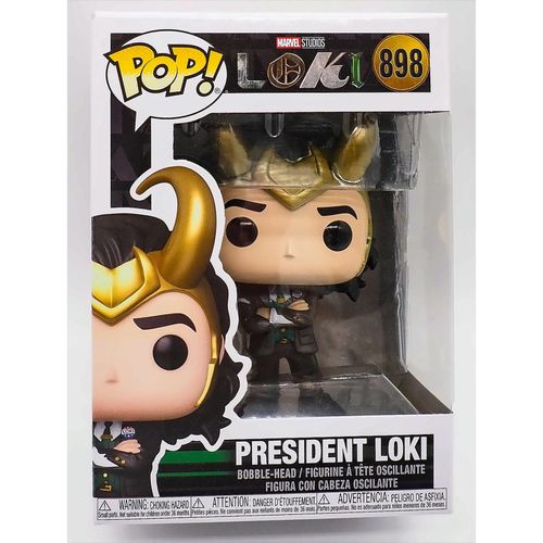 0889698557436 - Funko 55743 POP Marvel President Loki 0889698557436 - Funko 55743 POP Marvel President Loki