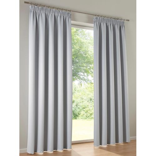 6971583920822 - Vorhang HEINE HOME Gardinen Gr 225 cm Multifunktionsband 135 cm grau Übergardinen