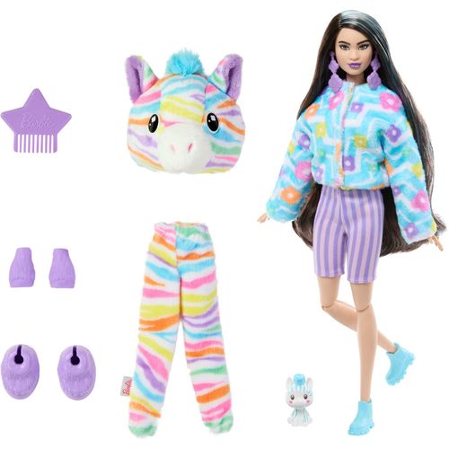 0194735178681 - Barbie Cutie Reveal Color Dream Series - Zebra Spielfigur