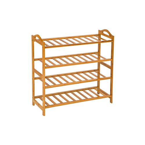 4260435991533 - tectake® Schuhregal Bambus viel Stauraum 675 x 26 x 68 cm 4260435991533 - tectake® Schuhregal Bambus viel Stauraum 675 x 26 x 68 cm